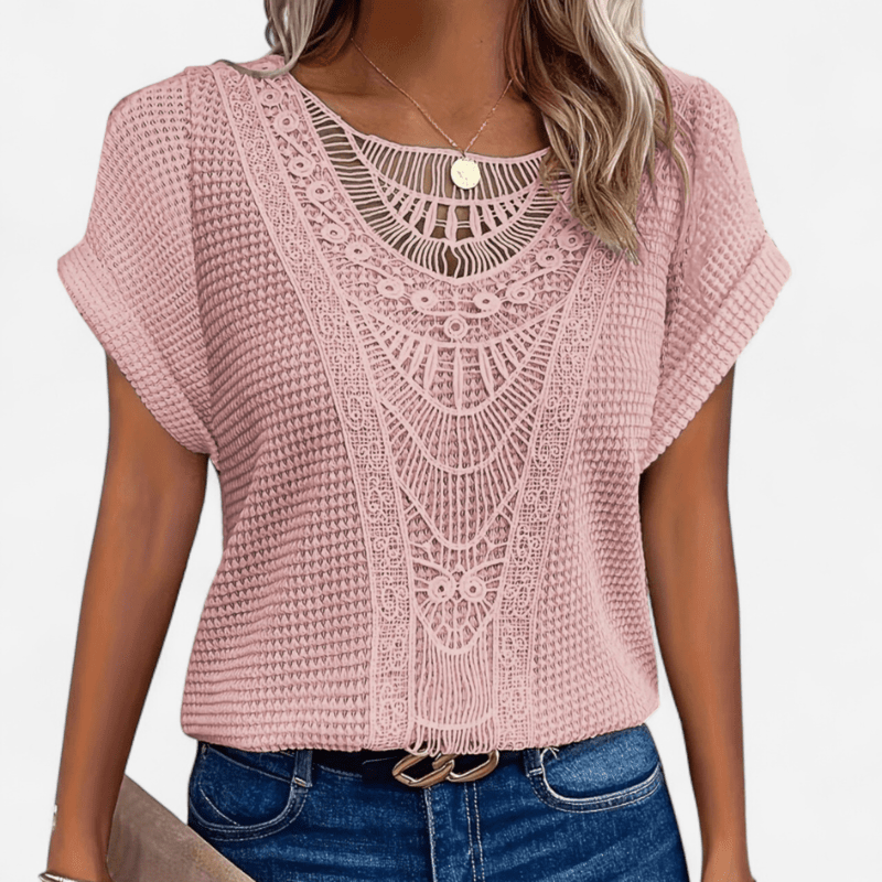 Québec Élégance Helena - Chemise femme élégante en coton respirant