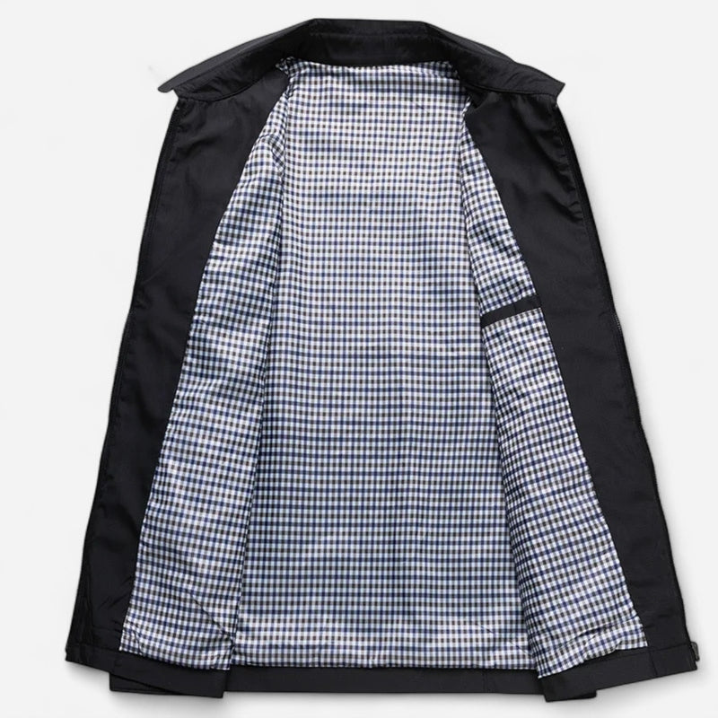 Québec Élégance JACKET Luca - Veste pour homme moderne et élégante en tissu léger