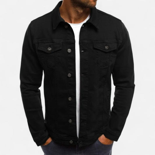 Québec Élégance JACKET Steve - Veste en jean confortable et stylée pour homme