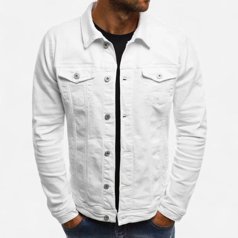 Québec Élégance JACKET Steve - Veste en jean confortable et stylée pour homme