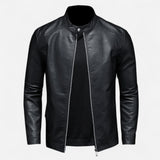 Québec Élégance JACKET Yeoj - Veste en cuir slim fit pour un look élégant