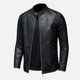 Québec Élégance JACKET Yeoj - Veste en cuir slim fit pour un look élégant