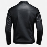 Québec Élégance JACKET Yeoj - Veste en cuir slim fit pour un look élégant
