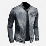 Québec Élégance Jacket Ben - Veste en denim robuste au style moderne et intemporel