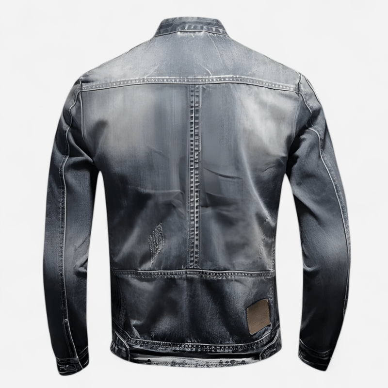 Québec Élégance Jacket Ben - Veste en denim robuste au style moderne et intemporel