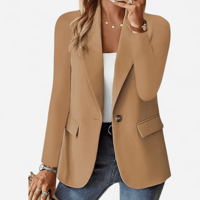 Québec Élégance Jacket & Coats Cleo - Blazer élégant ajusté pour un look sophistiqué