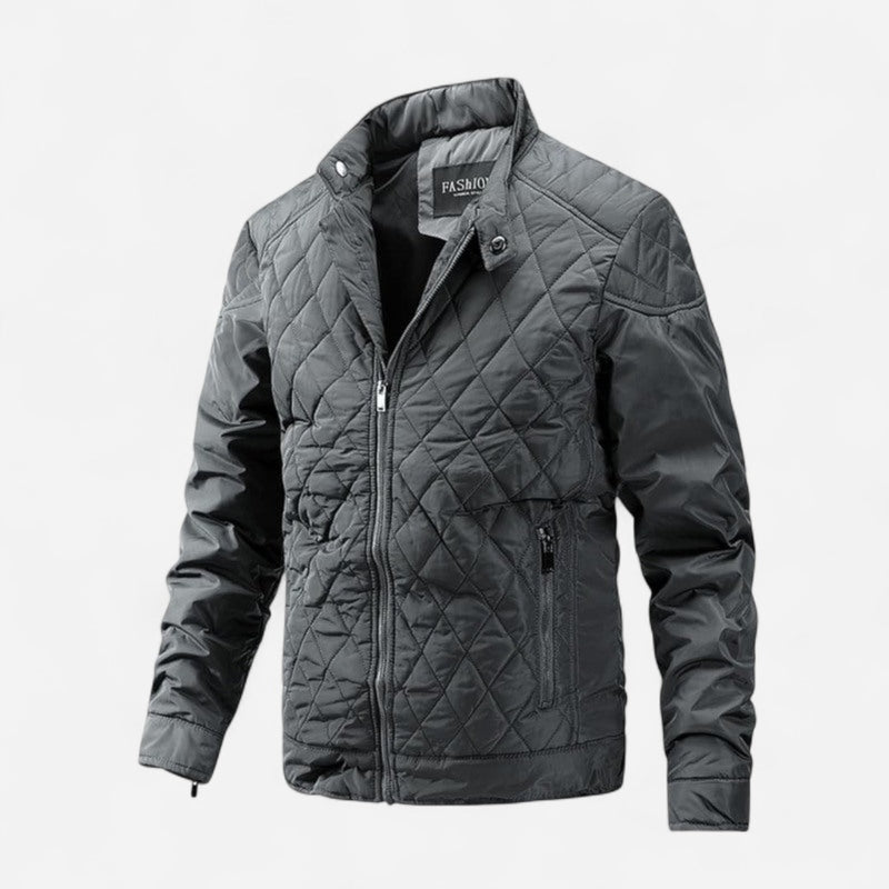 Québec Élégance Jacket & Coats Drake - Veste chaude à carreaux pour un style moderne