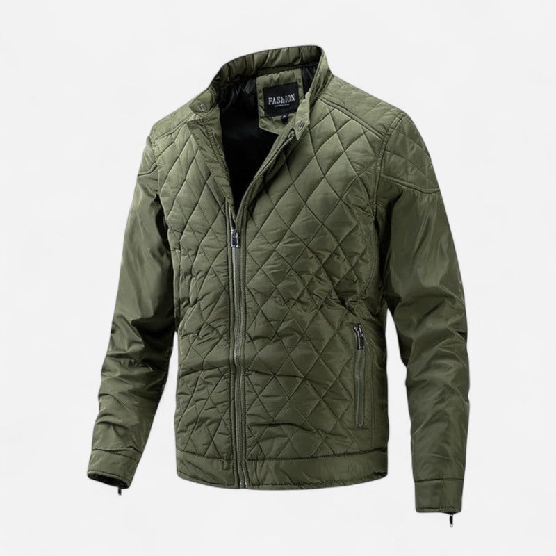 Québec Élégance Jacket & Coats Drake - Veste chaude à carreaux pour un style moderne