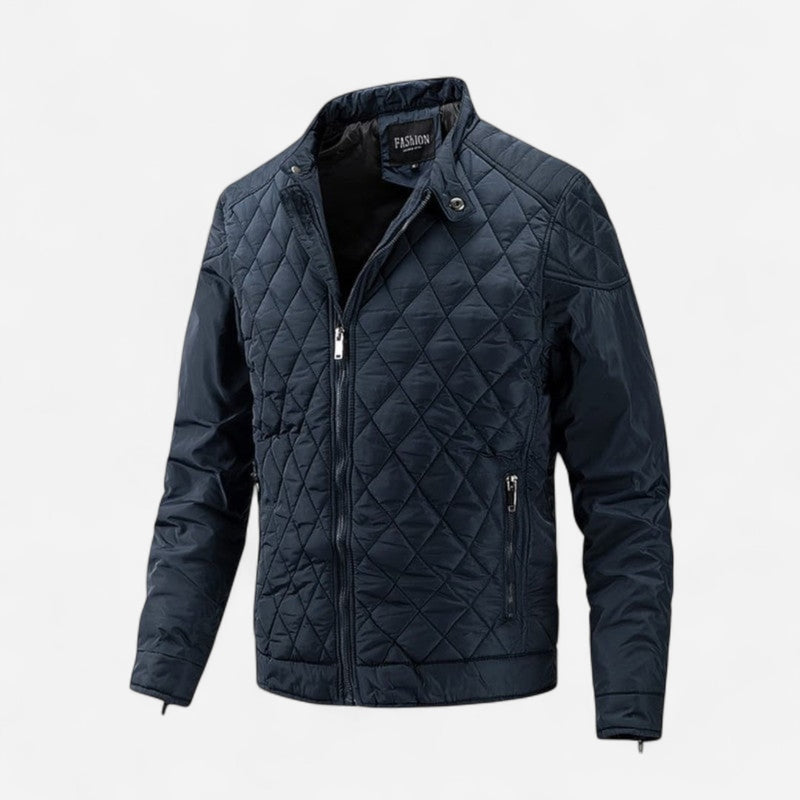 Québec Élégance Jacket & Coats Drake - Veste chaude à carreaux pour un style moderne