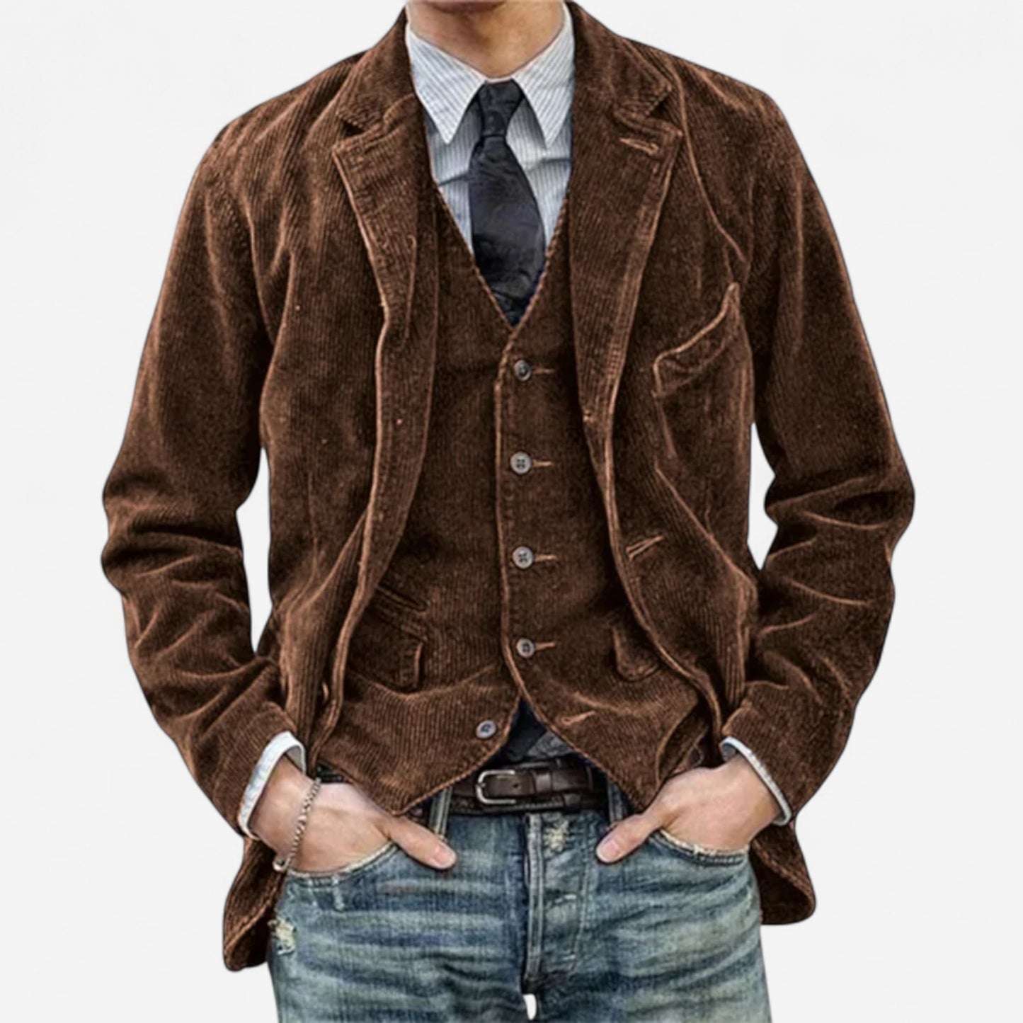 Olivier - Blazer et gilet indémodables pour un style classique