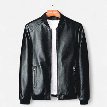 Québec Élégance Jacket Ralf - Élégante veste en cuir premium pour un style intemporel