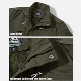 Québec Élégance Jacket Tommy - Élégante veste coupe-vent pour toutes les saisons