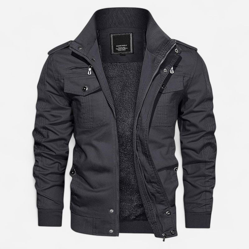 Québec Élégance Jacket Tommy - Élégante veste coupe-vent pour toutes les saisons