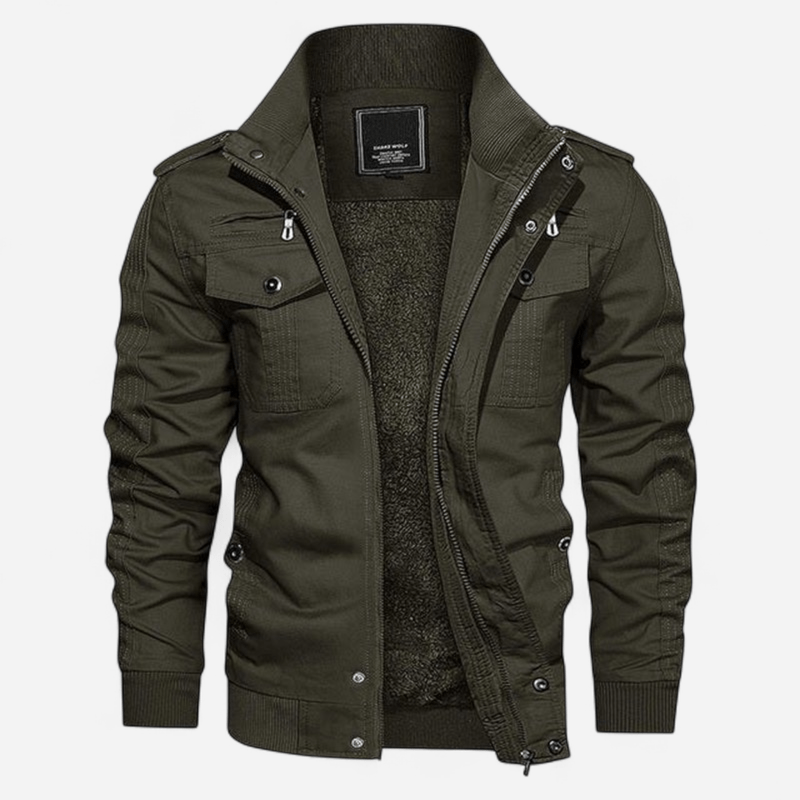 Québec Élégance Jacket Tommy - Élégante veste coupe-vent pour toutes les saisons