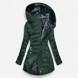 Senna - Manteau élégant en peluche pour un hiver stylé