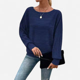 Québec Élégance Kleding Evangeline - Pull en cachemire texturé au style moderne
