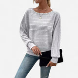 Québec Élégance Kleding Evangeline - Pull en cachemire texturé au style moderne
