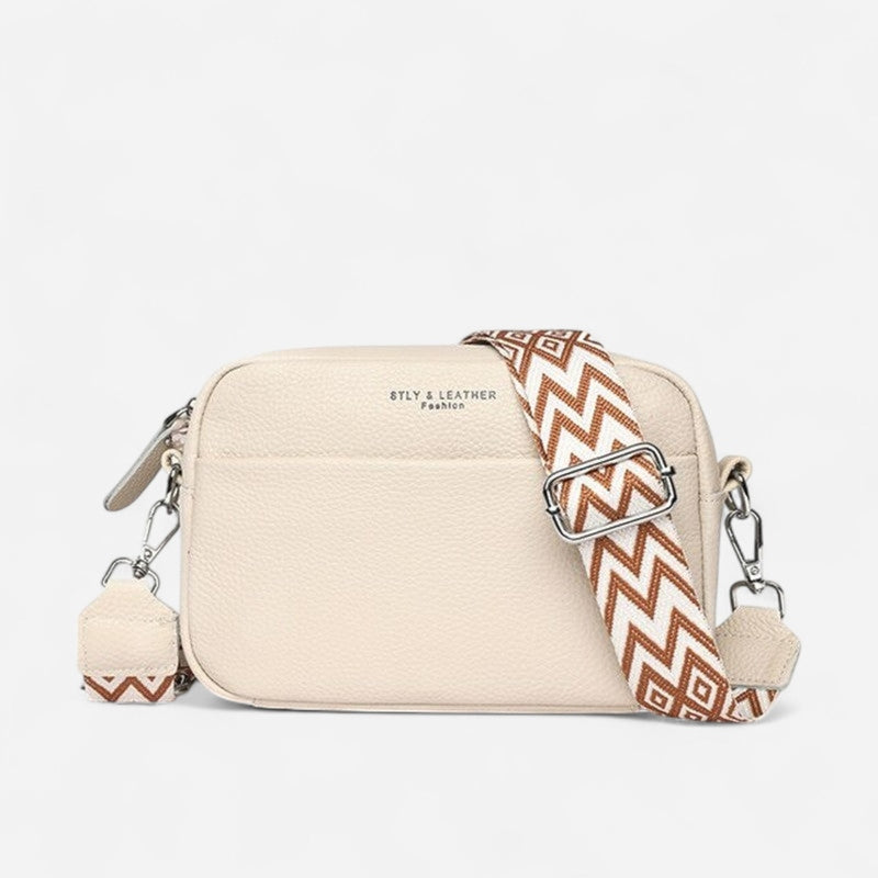Québec Élégance Leather bags Beatrice - Sac à bandoulière en cuir pour femmes