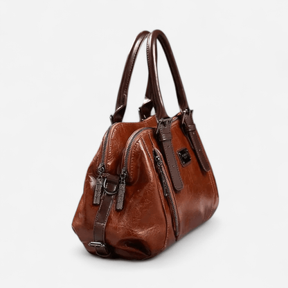 Québec Élégance Leather bags Bella - Sac en cuir élégant avec bandoulière réglable