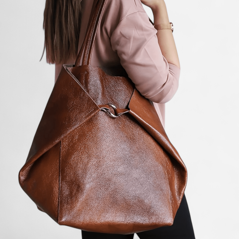 Québec Élégance Leather bags Benthe - Sac en cuir élégant avec bandoulière réglable