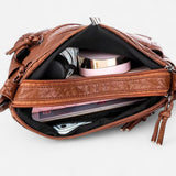 Québec Élégance Leather bags Freya - Sac en cuir souple avec design élégant et pratique