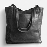Québec Élégance Leather bags Ilse - Sac en cuir élégant avec compartiments spacieux