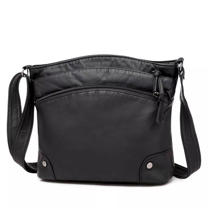 Québec Élégance Leather bags Jane - Sac à bandoulière en cuir élégant et durable