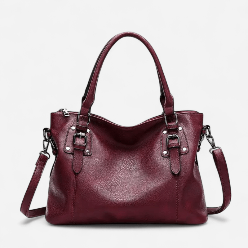 Québec Élégance Leather bags Victoria - Sac à bandoulière en cuir élégant et pratique