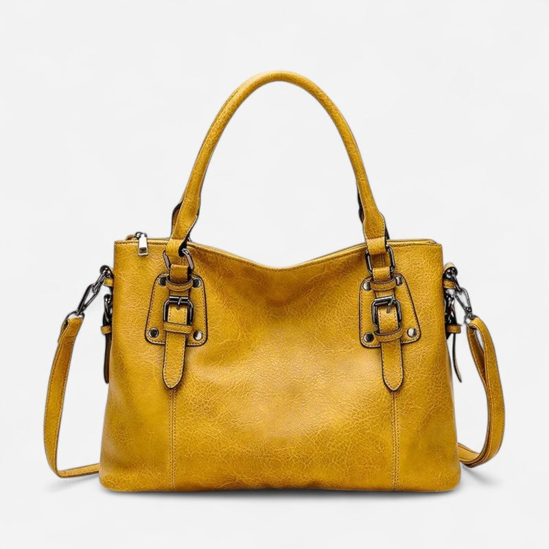Québec Élégance Leather bags Victoria - Sac à bandoulière en cuir élégant et durable
