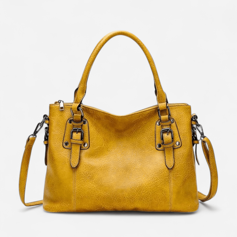 Québec Élégance Leather bags Victoria - Sac à bandoulière en cuir élégant et pratique