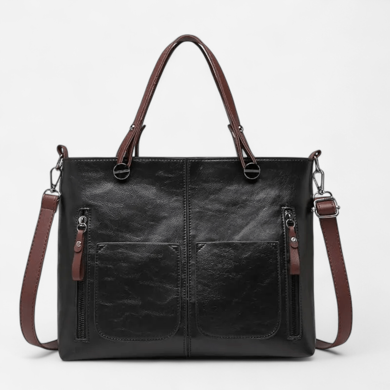 Québec Élégance Leather bags Wendy - Sac à bandoulière en cuir élégant et durable
