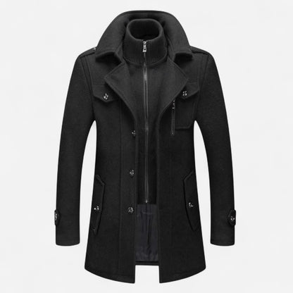 Leon - Manteau d'hiver deux pièces élégant et chaud