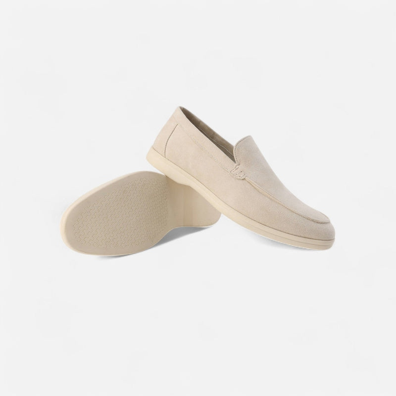 Québec Élégance Loafers Salvatore - Mocassins en Daim Élégants et Confortables pour Homme