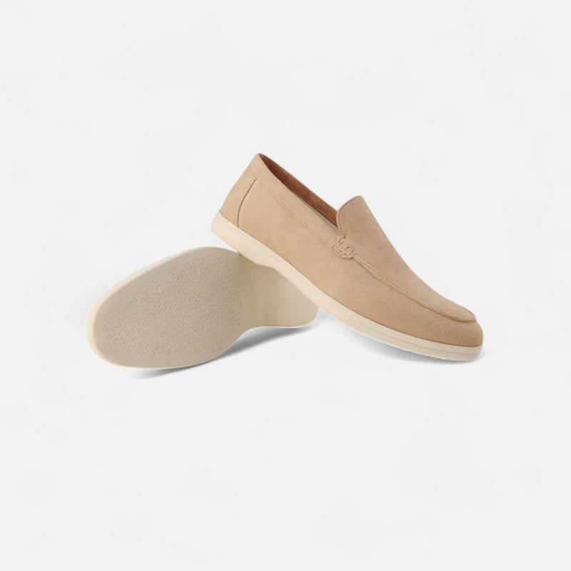 Québec Élégance Loafers Salvatore - Mocassins en Daim Élégants et Confortables pour Homme