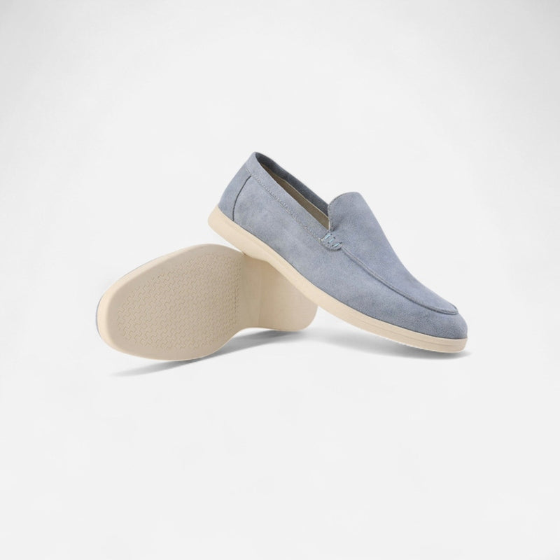 Québec Élégance Loafers Salvatore - Mocassins en Daim Élégants et Confortables pour Homme