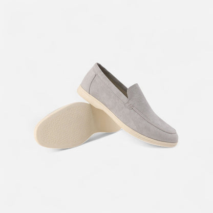 Québec Élégance Loafers Salvatore - Mocassins en Daim Élégants et Confortables pour Homme