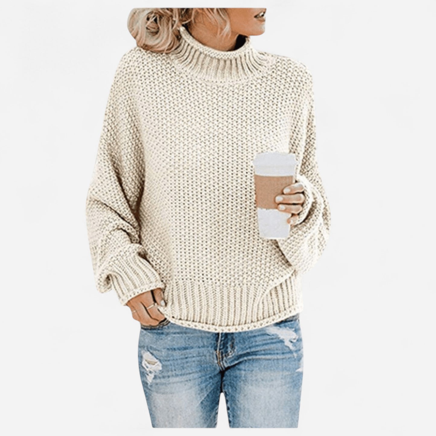 Maya - Pull classique en maille au style décontracté