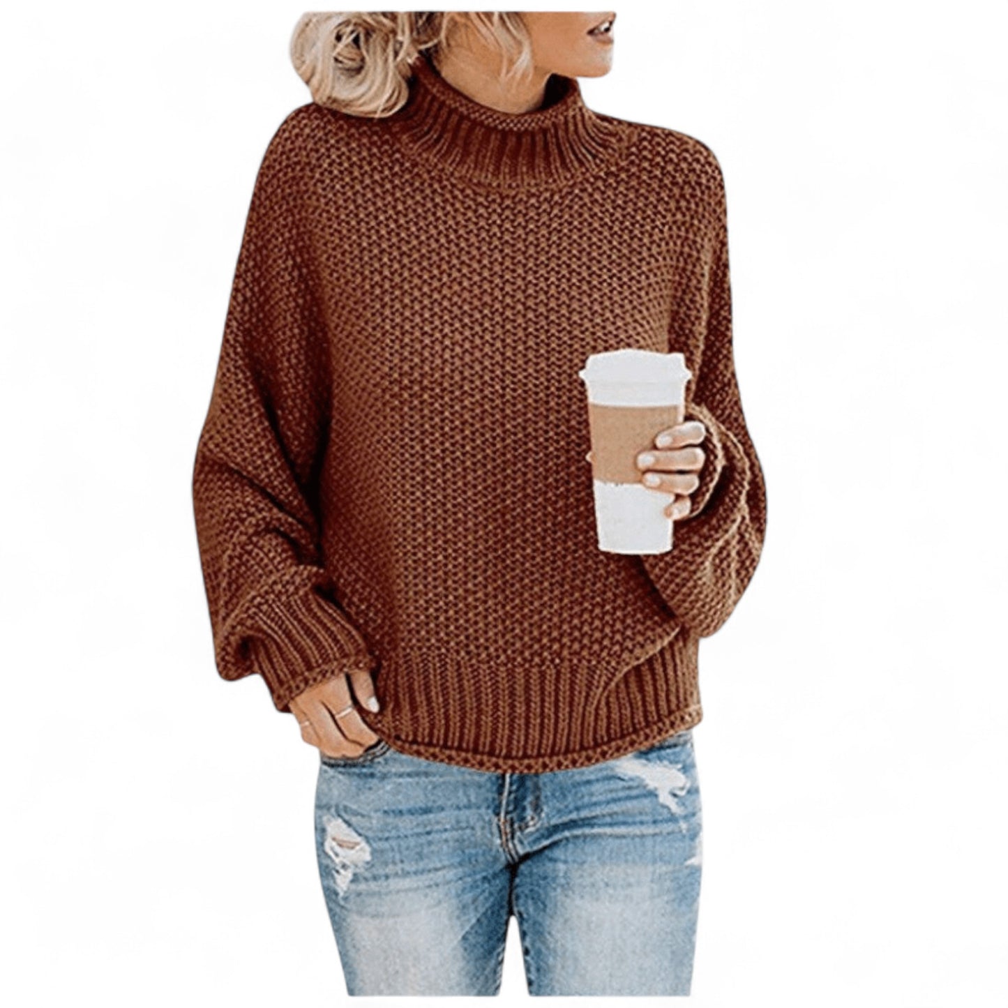 Maya - Pull classique en maille au style décontracté