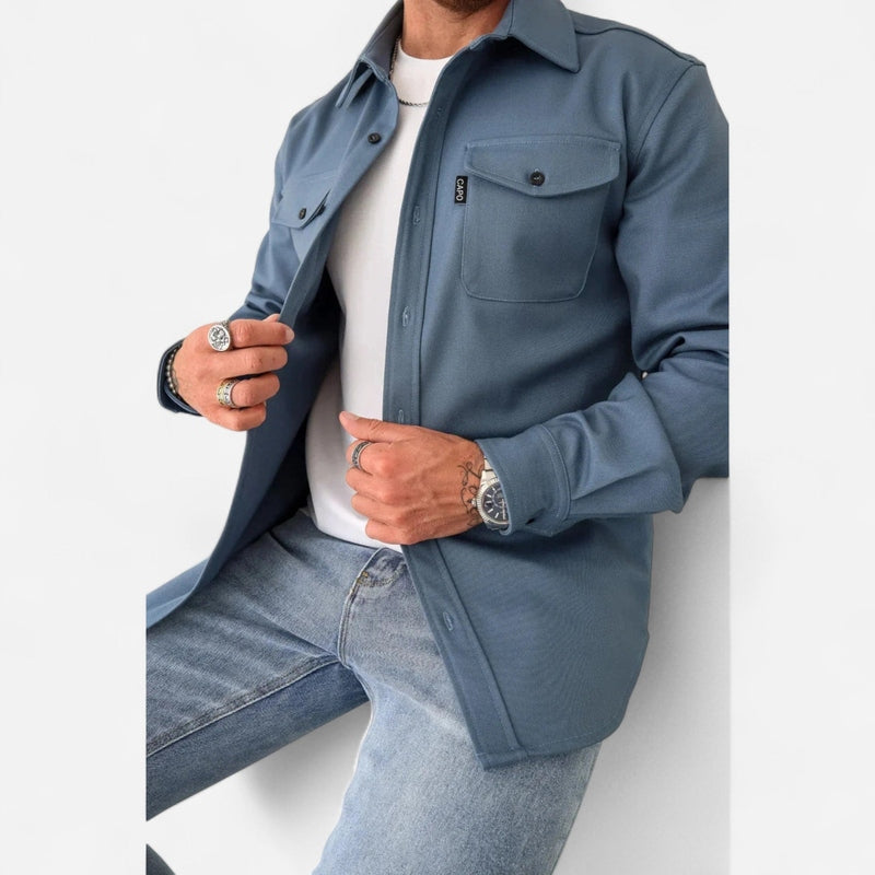 Québec Élégance Men Shirt Kohli - Chemise confort suprême en design moderne et polyvalent