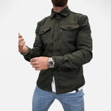 Québec Élégance Men Shirt Kohli - Chemise confort suprême en design moderne et polyvalent