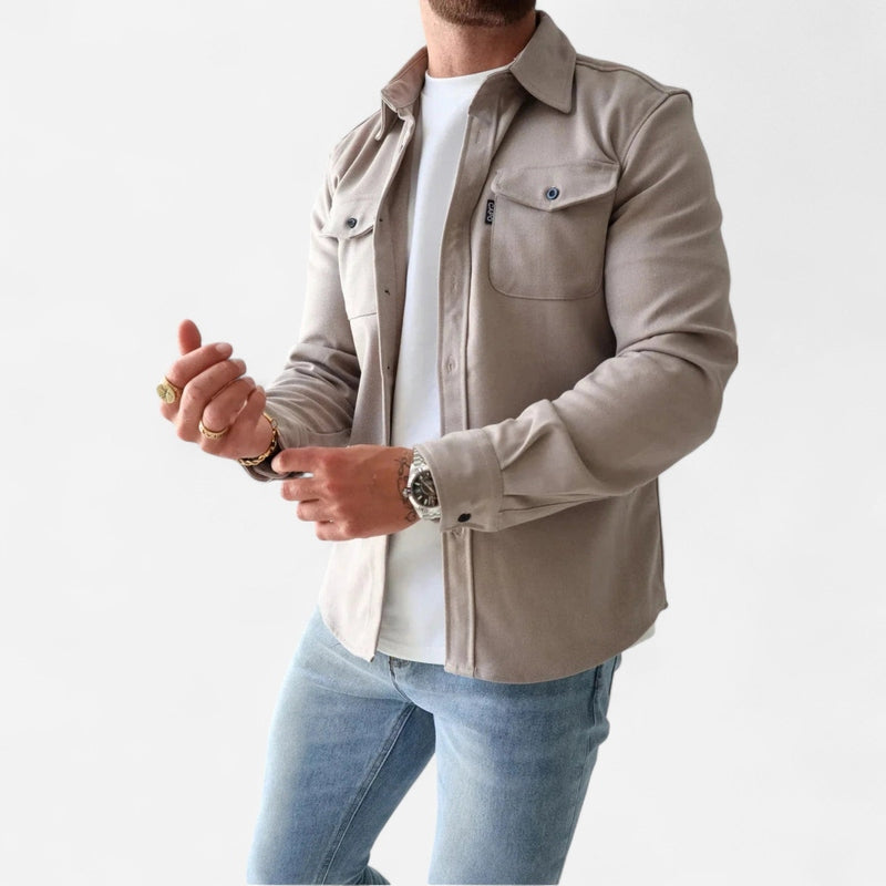 Québec Élégance Men Shirt Kohli - Chemise confort suprême en design moderne et polyvalent