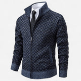 Québec Élégance Mens Sweater Ortans - Veste d'extérieur chic pour hommes avec style moderne