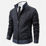 Québec Élégance Mens Sweater Ortans - Veste d'extérieur chic pour hommes avec style moderne