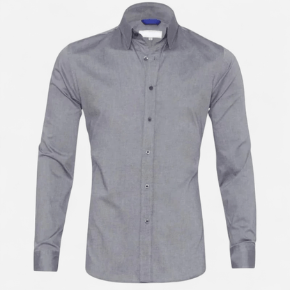 Québec Élégance Milan - Chemise à fermeture éclair élégante et ajustée