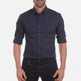 Québec Élégance Milan - Chemise à fermeture éclair élégante et ajustée