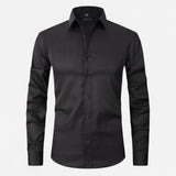Niels - Chemise anti-froissage à haute élasticité et confort