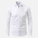 Niels - Chemise anti-froissage à haute élasticité et confort