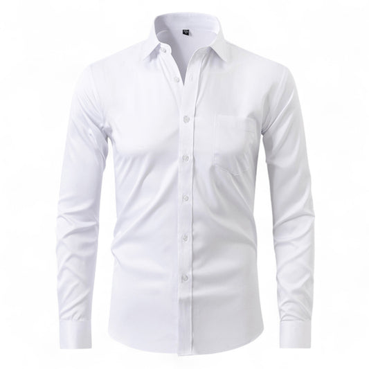 Niels - Chemise anti-froissage à haute élasticité et confort