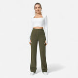 Québec Élégance Pants Jade - Pantalons Élastiques Confortables pour un Confort Optimal