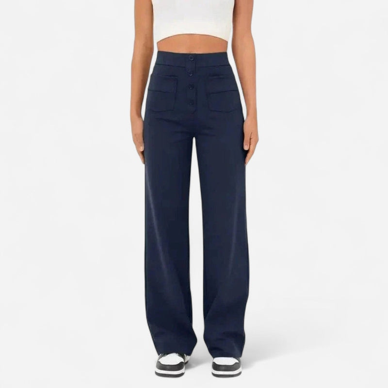 Québec Élégance Pants Jade - Pantalons Élastiques Confortables pour un Confort Optimal